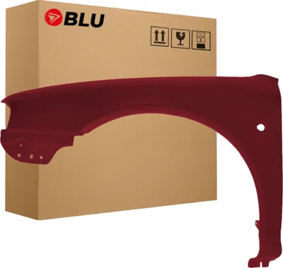 Obrázek produktu pro BLU Blatník náhrada pro Škoda Octavia I 1 ( 1U2,1U5 ) 9885 Levý Červené HotChilli | 1997-2010 | Přední | Lakovaný | Připravený k montáži