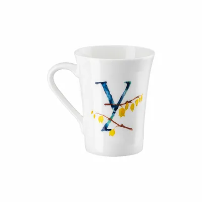 Immagine prodotto di Hutschenreuther Tazza alfabeto floreale Y-Yucca con manico in porcellana d'osso 02048-727404-15505