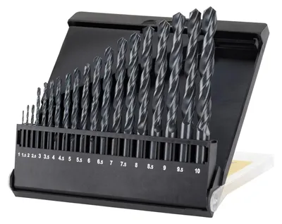Image de Stanley Cassette de 19 forets HSS-R de 1-10mm STA56025-QZ