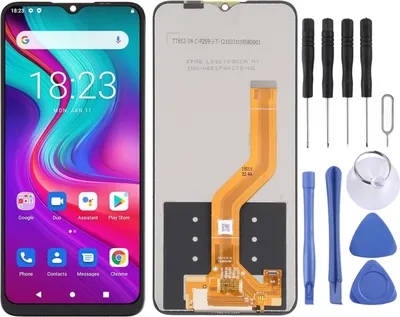 Immagine prodotto di Per Doogee X96 Pro Display LCD completo senza cornice unità di riparazione nero sostituzione