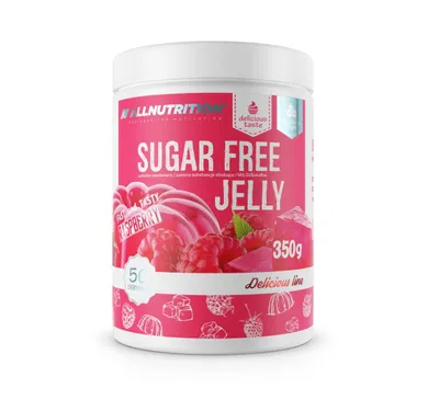 Produktbild von ALLNUTRITION Sugar Free Jelly 350g Himbeere Zuckerfreie Gelee Low-Calorie Jelly