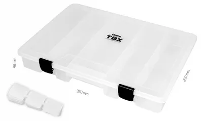 Produktbild von DELPHIN Kunstköderbox Delphin TBX One 350-5P Clip 350x250x48mm