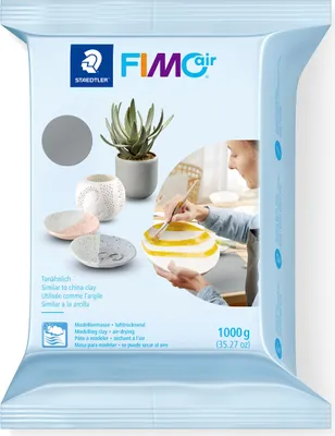 Produktbild von Staedtler Mod.masse FimoAir 1000g grau