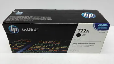 Produktbild von HP 122A Black Original LaserJet Toner Cartridge, 5000 Seiten, Schwarz, 1 Stück(e)