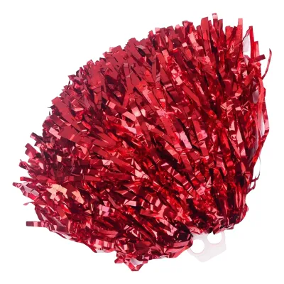 Produktbild von Tanz-Pompons mit geradem Schaft, flauschig, PET, Doppelpass, Cheerleader-Hand, Blumenball, Dekoration für Fußball