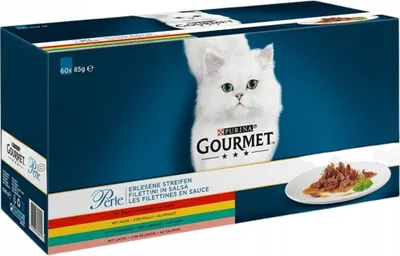 Produktbild von Gourmet Perle Mini-Filets In Saus Kip / Konijn / Rund / Zalm