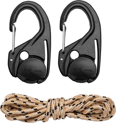 Produktbild von 2er-Set Kordelspanner mit Paracord-Kordel 3,5 mm x 2,4 m