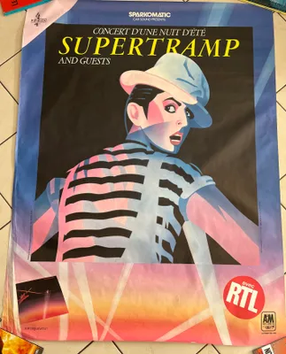 Obrázok produktu pre SUPERTRAMP - 1984 - PLAGÁT - 120x160 cm