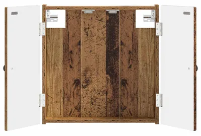 Productafbeelding van vidaXL Dartbordkast EDE, gerecycled hout, 52,5 x 10,5 x 53,5 cm