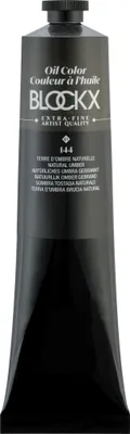 Obrázok produktu pre Blockx Olejová farba, pálená umbra, tuba 200 ml Prírodná pálená umbra| 216144BXC