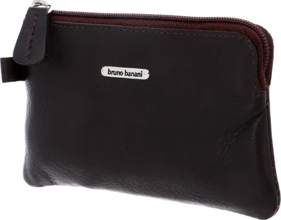 Produktbild von bruno banani Leder Schlüsselmäppchen New York Keyholder Brown braun