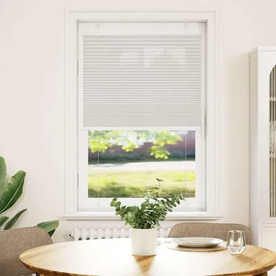 Immagine prodotto di vidaXL Tenda plissettata grigio chiaro 70x150 cm larghezza tessuto 69,4 cm poliestere