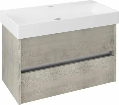 Produktbild von Sapho NIRONA Unterschrank 82x51,5x43cm, Eiche Mocca