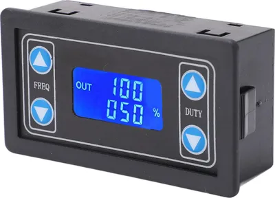 Zdjęcie produktu dla Generator sygnałów w obudowie ABS Automatyczny generator funkcji z ekranem LCD do ściemniania PWM 3,3 V?30 V