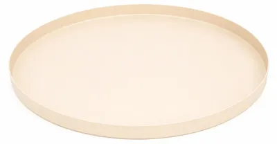 Image de Plateau de service en métal LOFT42 Brew, rond – Beige – 60 x 60