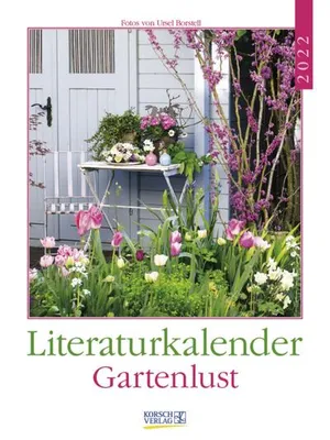 Produktbild von Literaturkalender Gartenlust 2022