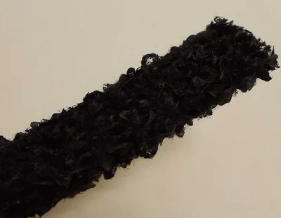 Immagine prodotto di Guarnizione piatta nera autoadesiva 18x4mm cordone di tenuta