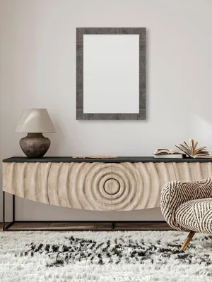 Obrázok produktu pre Zrkadlo BERLÍN SREBRO 50/70CM