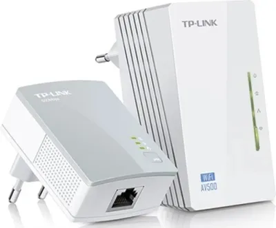 Produktbild von TP-Link TL-WPA4220 ZESTAW AV600 Powerline WLAN 2 ZESTAWY (2x LAN)