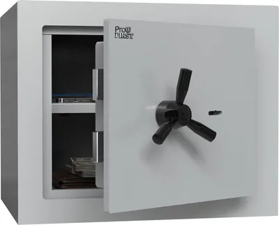 Produktbild von Profirst Wertschutzschrank EN1 Fortress 30 Doppelbartschloss lichtgrau