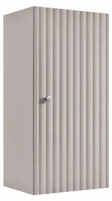 Produktbild von Badezimmer-Halbschrank, Kaschmir, Griffe in drei Farben, 35 x 27 x 68 cm, KI-generiertes Bild
