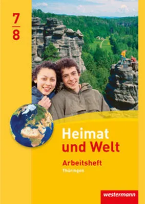 Image de Heimat und Welt 7 / 8. Arbeitsheft. Thüringen