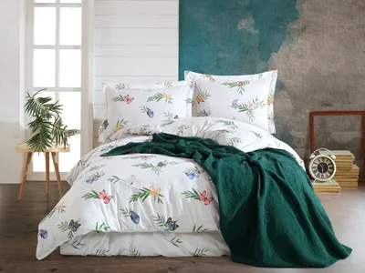 Produktbild von L'Essentiel Linge de Maison, Crips, Ranforce King Bettbezug-Set (DE), 100 % BAUMWOLLE RANFORCE, Weiß, 200 x 220 cm
