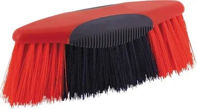 Produktbild von ELDORADO Langborsten-Mähnenbürste SOFTTOUCH - rot/navy