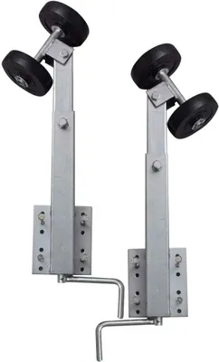 Produktbild von "im " Bootstrailer-Stützen Doppelrollen 2er-Set 59-84 cm - Anhänger CC494