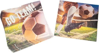 Produktbild von Fußball Servietten 4 Sterne 3-lagig 20er Deutschland Party WM EM Deko