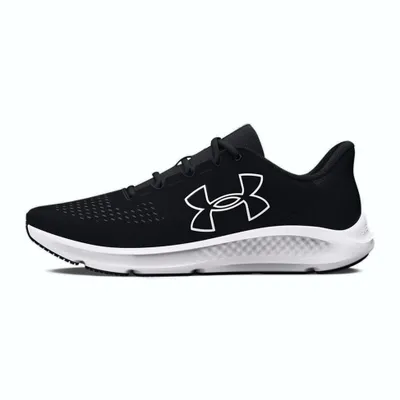 Produktbild von Under Armour Herren Charged Pursuit 3 Big Logo Laufschuhe - 3026518, Farbe:Schwarz / Weiß, Herren Schuhe:47