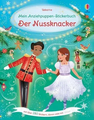 Obrázok produktu pre Mein Anziehpuppen-Stickerbuch: Der Nussknacker