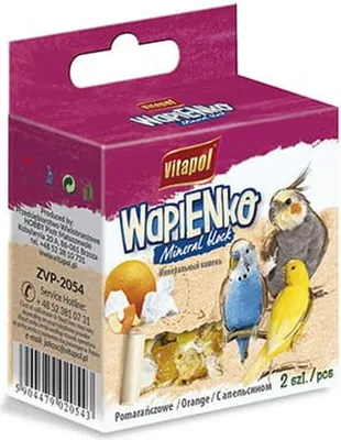 Produktbild von Vitapol ZVP-2054, Limette, Kanarienvogel, Unzertrennliche, Sittich, Papagei, Song thrush, Kalzium, Phosphorus, Natrium, Box