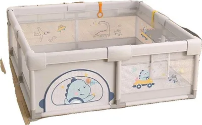 Immagine prodotto di Parco giochi per bambini, design spazioso, struttura a rete sicura, DN 200-200 cm