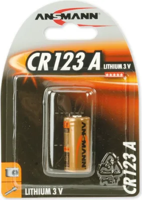 Produktbild von ANSMANN Batterie CR123A Fotobatterie 3,0 V