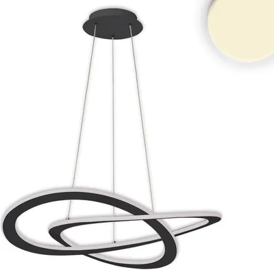 Produktbild von ISOLED LED Hängeleuchte Design 600, schwarz, 40W, rund, 3000K, dimmbar