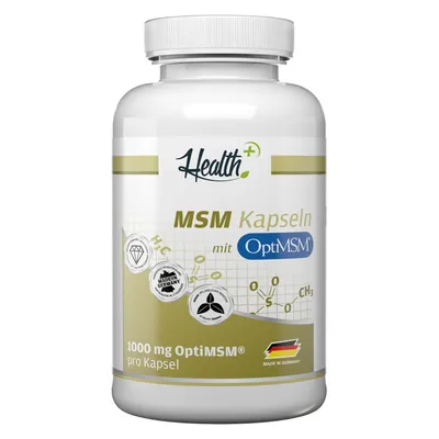 Produktbild von HEALTH+ MSM Kapseln mit OptiMSM®