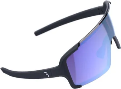Zdjęcie produktu dla Okulary sportowe BBB Cycling Chester FLUX BLUE gloss, rozmiar uniwersalny, czarne – ochrona...