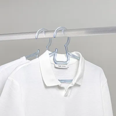 Immagine prodotto di 6 x appendiabiti in un set, plastica