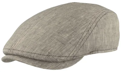 Feine sportive Sommer Cap aus 100% Leinen von Hut-Breiter in blau