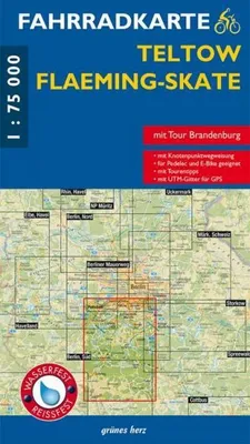 Obrázok produktu pre Cyklistická mapa Teltow, Fläming