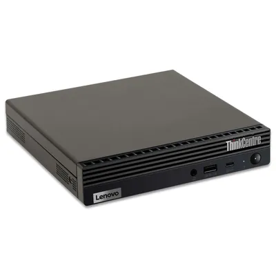 Produktbild von Lenovo ThinkCentre M70q Gen4 12E3 - Mini - Core i5 13400T / 1.3 GHz - RAM 16 GB - SSD 512 GB - TCG Opal Encryption 2, NVMe - UHD Graphics 730 - GigE, 802.11ax (Wi-Fi 6E) - WLAN: Bluetooth 5.1, 802.11a/b/g/n/ac/ax (Wi-Fi 6E) - Win 11 Pro - Monitor: keiner -