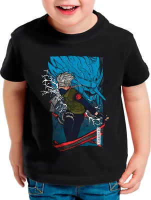 Produktbild von style3 Kakashi Senpai Kinder T-Shirt ninja anime manga cosplay