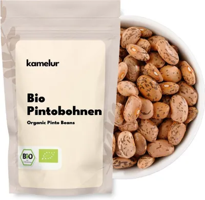 Produktbild von Kamelur® Bio Pintobohnen 500 g