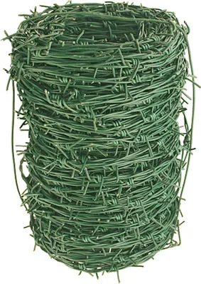 Produktbild von PROREGAL Stacheldraht PVC beschichtet 2,10mm Länge 100m