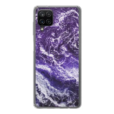 Produktbild von MuchoWow® Handyhülle Schutzhülle Hülle für Samsung Galaxy A12 Mineralien - Muster - Naturstein Silikon Softcase Handy Hülle - Bild