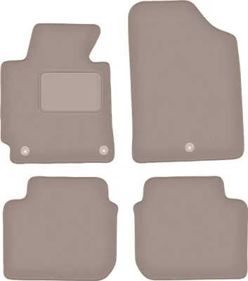 Produktbild von Velours-Autoteppiche für: Hyundai Elantra V Coupé, Limousine (2010-2016) Beige
