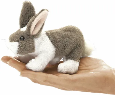 Produktbild von Folkmanis 2727 Fingerpuppe Häschen