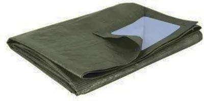 Image de Bâche de protection 195gr/m² vert foncé - Habrita - AT1818-COV -