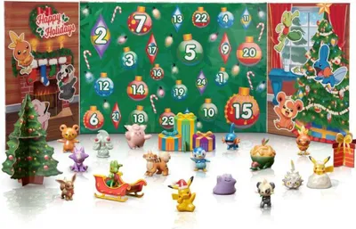 Produktbild von Jazwares Pokémon Adventskalender Holiday 2022 JAZPKW2689